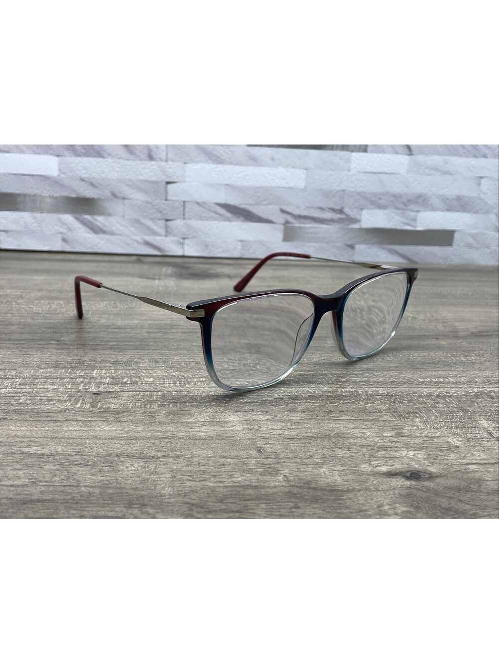 CALVIN KLEIN CK19711 656 Red Blue Clear Eyeglasses Frames Only 53[]17-140